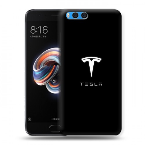 Дизайнерский силиконовый чехол для Xiaomi Mi Note 3 Tesla