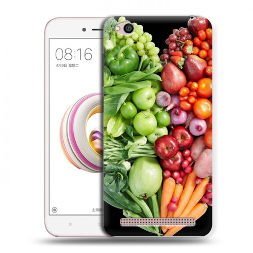 Дизайнерский пластиковый чехол для Xiaomi RedMi 5A Овощи