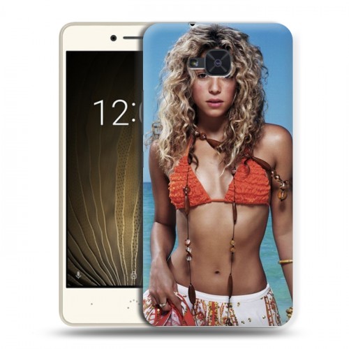 Дизайнерский силиконовый чехол для BQ Aquaris U2 Shakira