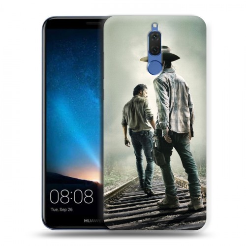Дизайнерский пластиковый чехол для Huawei Nova 2i Ходячие мертвецы