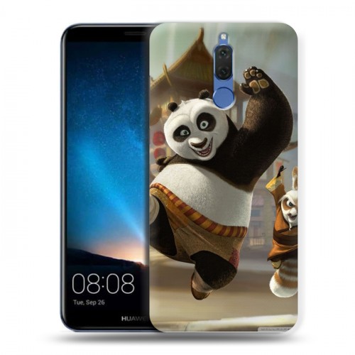 Дизайнерский силиконовый чехол для Huawei Nova 2i Кунг-Фу Панда