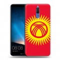 Дизайнерский силиконовый чехол для Huawei Nova 2i Флаг Киргизии