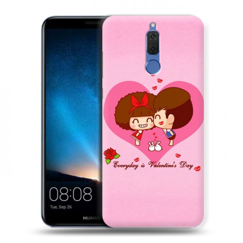 Дизайнерский силиконовый чехол для Huawei Nova 2i День Святого Валентина