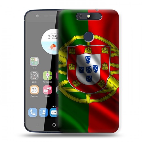 Дизайнерский силиконовый чехол для ZTE Blade V8C Флаг Португалии