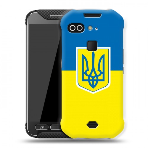 Дизайнерский силиконовый чехол для AGM X2 Флаг Украины