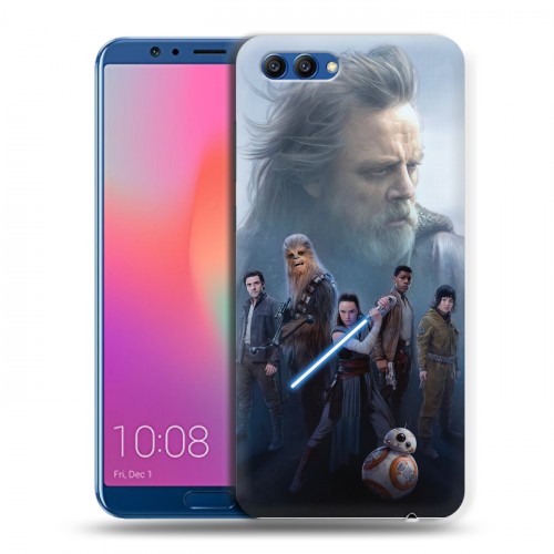 Дизайнерский пластиковый чехол для Huawei Honor View 10 Star Wars : The Last Jedi