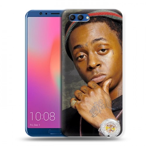 Дизайнерский пластиковый чехол для Huawei Honor View 10 Lil Wayne