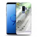Дизайнерский силиконовый чехол для Samsung Galaxy S9 Plus Текстуры денег