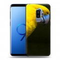 Дизайнерский силиконовый чехол для Samsung Galaxy S9 Plus Попугаи