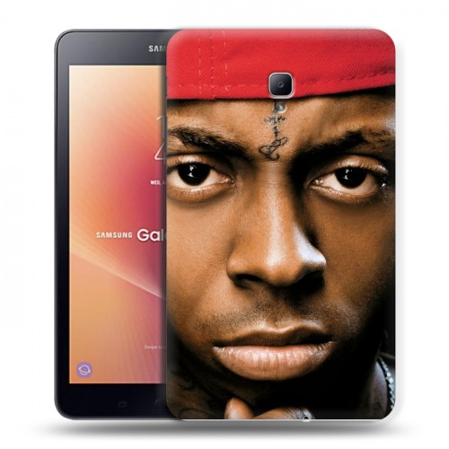 Дизайнерский силиконовый чехол для Samsung Galaxy Tab A 8.0 (2017) Lil Wayne