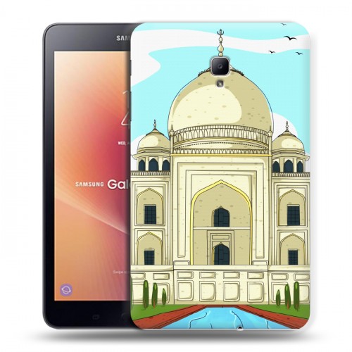 Дизайнерский силиконовый чехол для Samsung Galaxy Tab A 8.0 (2017) Столичные зарисовки