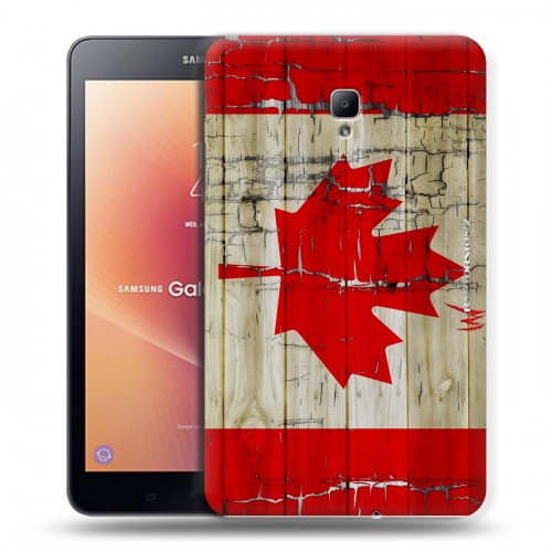 Дизайнерский силиконовый чехол для Samsung Galaxy Tab A 8.0 (2017) Флаг Канады