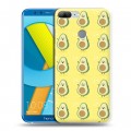 Дизайнерский пластиковый чехол для Huawei Honor 9 Lite Веселое авокадо