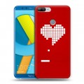 Дизайнерский пластиковый чехол для Huawei Honor 9 Lite День Святого Валентина