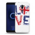 Дизайнерский пластиковый чехол для Alcatel 3X British love