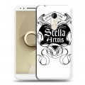 Дизайнерский пластиковый чехол для Alcatel 3 Stella Artois