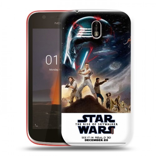 Дизайнерский пластиковый чехол для Nokia 1 Звездные войны