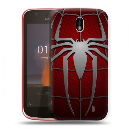 Дизайнерский пластиковый чехол для Nokia 1 Человек-паук