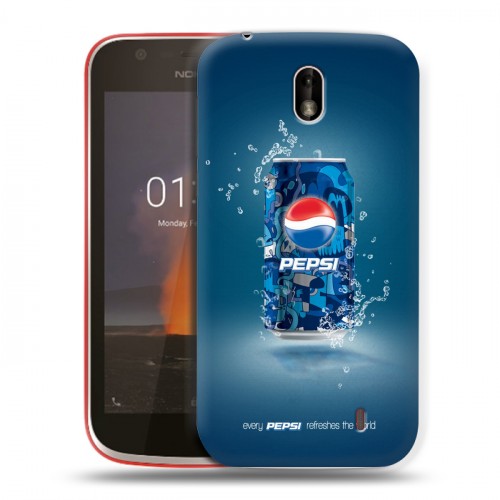 Дизайнерский пластиковый чехол для Nokia 1 Pepsi