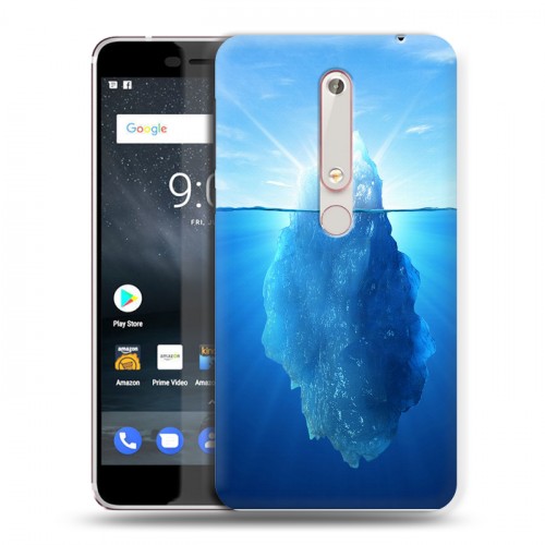 Дизайнерский пластиковый чехол для Nokia 6 (2018) Льды