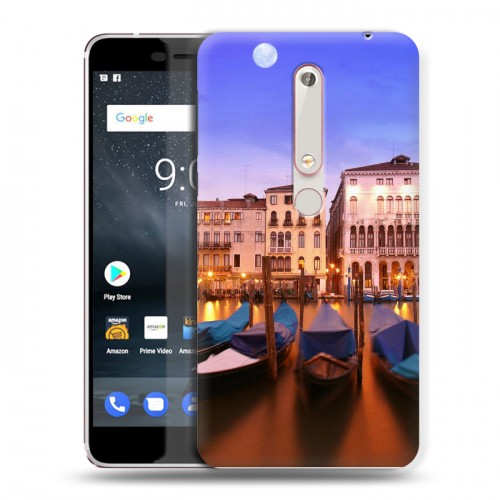 Дизайнерский пластиковый чехол для Nokia 6 (2018) венеция