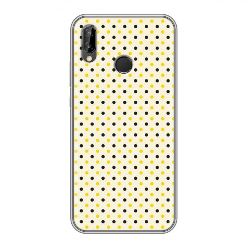Дизайнерский силиконовый чехол для Huawei P20 Lite Пчелиные узоры