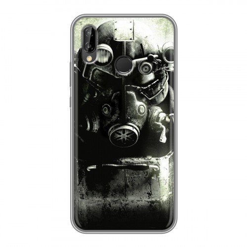 Дизайнерский силиконовый чехол для Huawei P20 Lite Fallout