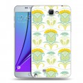 Дизайнерский пластиковый чехол для Samsung Galaxy Note 2 Богемские шаблоны