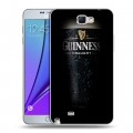 Дизайнерский пластиковый чехол для Samsung Galaxy Note 2 Guinness