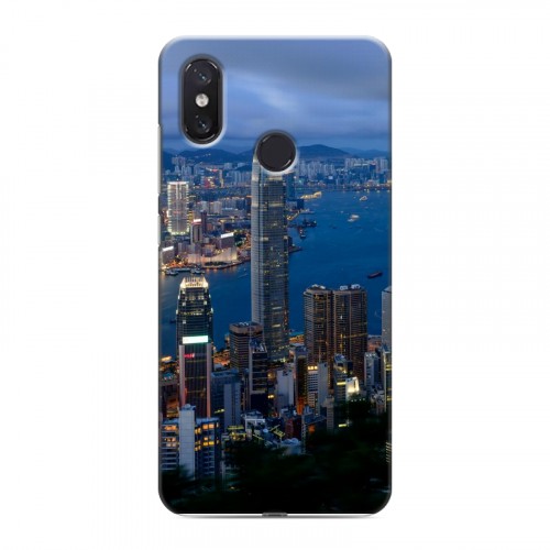 Дизайнерский пластиковый чехол для Xiaomi Mi8 Гонконг