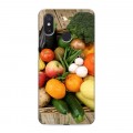 Дизайнерский пластиковый чехол для Xiaomi Mi8 Овощи