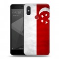 Дизайнерский пластиковый чехол для Xiaomi Mi8 SE Сингапур