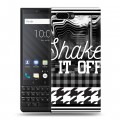 Дизайнерский пластиковый чехол для BlackBerry KEY2 Черно-белые тенденции