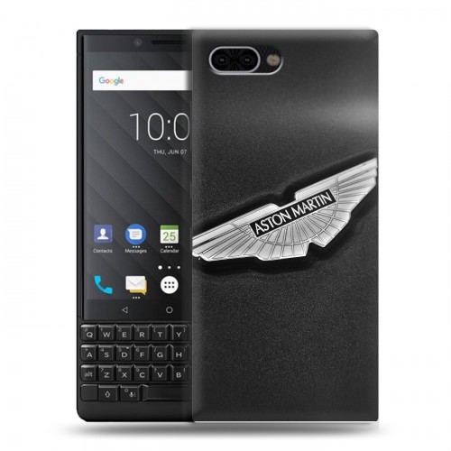 Дизайнерский пластиковый чехол для BlackBerry KEY2 Aston Martin