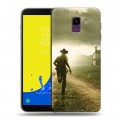 Дизайнерский пластиковый чехол для Samsung Galaxy J6 Ходячие Мертвецы