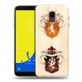 Дизайнерский пластиковый чехол для Samsung Galaxy J6 Игра престолов