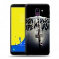 Дизайнерский пластиковый чехол для Samsung Galaxy J6 Ходячие мертвецы