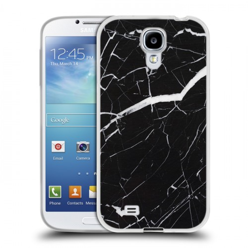 Дизайнерский пластиковый чехол для Samsung Galaxy S4 Мрамор текстура