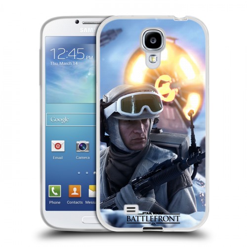 Дизайнерский пластиковый чехол для Samsung Galaxy S4 Star Wars Battlefront