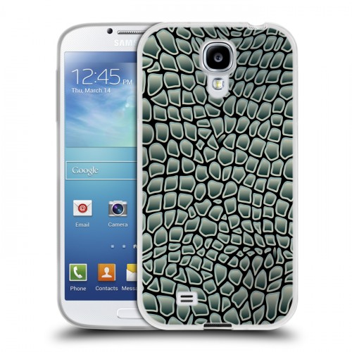Дизайнерский пластиковый чехол для Samsung Galaxy S4 Кожа змей