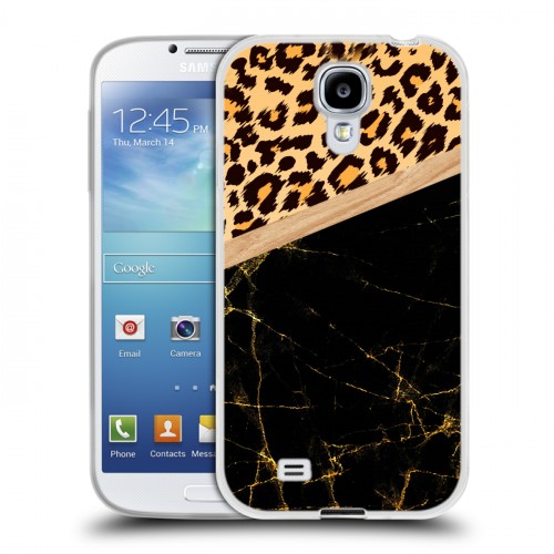 Дизайнерский пластиковый чехол для Samsung Galaxy S4 Мраморные тренды