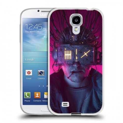 Дизайнерский пластиковый чехол для Samsung Galaxy S4 Cyberpunk 2077