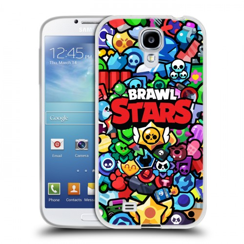 Дизайнерский пластиковый чехол для Samsung Galaxy S4 Brawl Stars