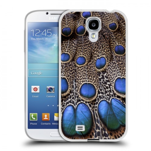 Дизайнерский пластиковый чехол для Samsung Galaxy S4 Перья