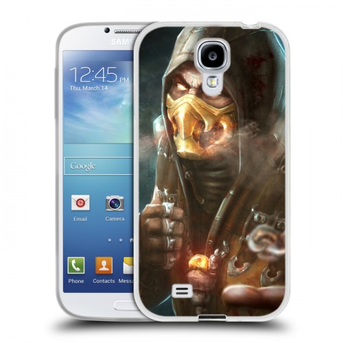 Дизайнерский пластиковый чехол для Samsung Galaxy S4 Mortal Combat