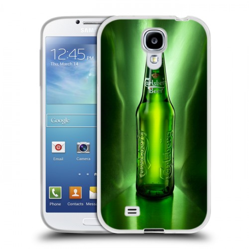 Дизайнерский пластиковый чехол для Samsung Galaxy S4 Carlsberg