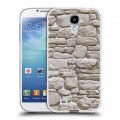 Дизайнерский пластиковый чехол для Samsung Galaxy S4 Текстура камня
