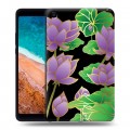 Дизайнерский силиконовый чехол для Xiaomi Mi Pad 4 Люксовые цветы