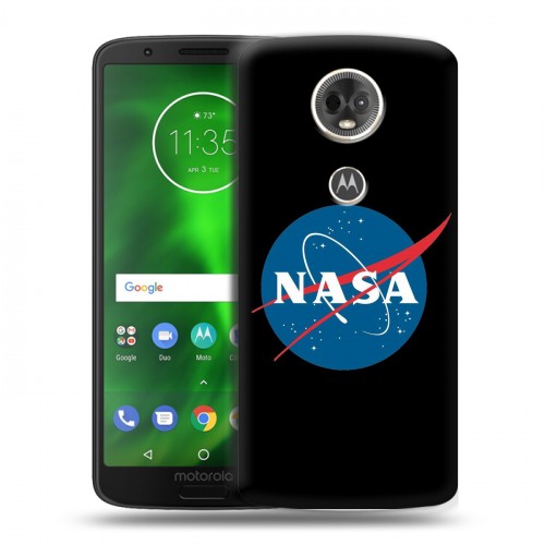 Дизайнерский пластиковый чехол для Motorola Moto E5 Plus NASA