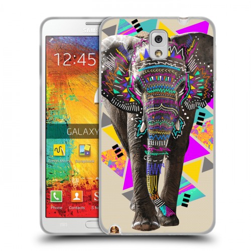 Дизайнерский пластиковый чехол для Samsung Galaxy Note 3 Животный стиль